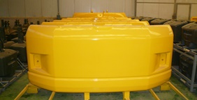 Cherry picker counterweight Cherry picker counterweight